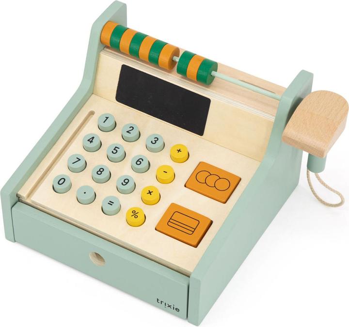 Actual product image Trixie Baby Wooden baby cash register with accessories
