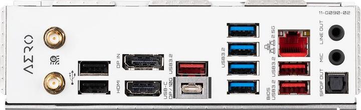 Actual product image Gigabyte MB GBT AMD AM5 B650 AERO G (AM5, AMD B650, ATX)