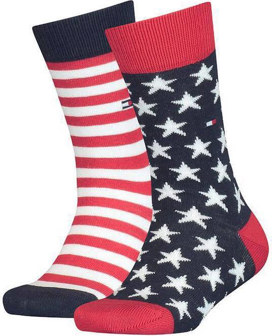 Actual product image Tommy Hilfiger Th Kids Sock 2p Stars And Stripes (pack of 2, 35 - 38)