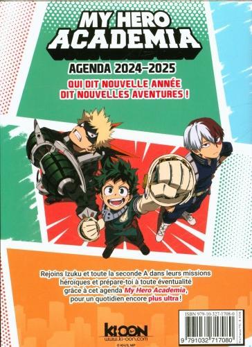 Produktbild NoName MY HERO ACADEMIA - Agenda 2024/2025 (Harter Einband, Französisch)