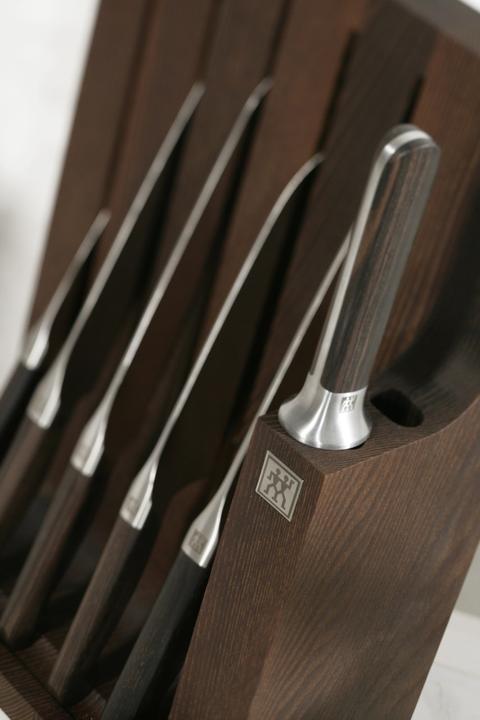 Immagine prodotto Zwilling Twin 1731 ceppo di coltelli 7 pezzi marrone, frassino