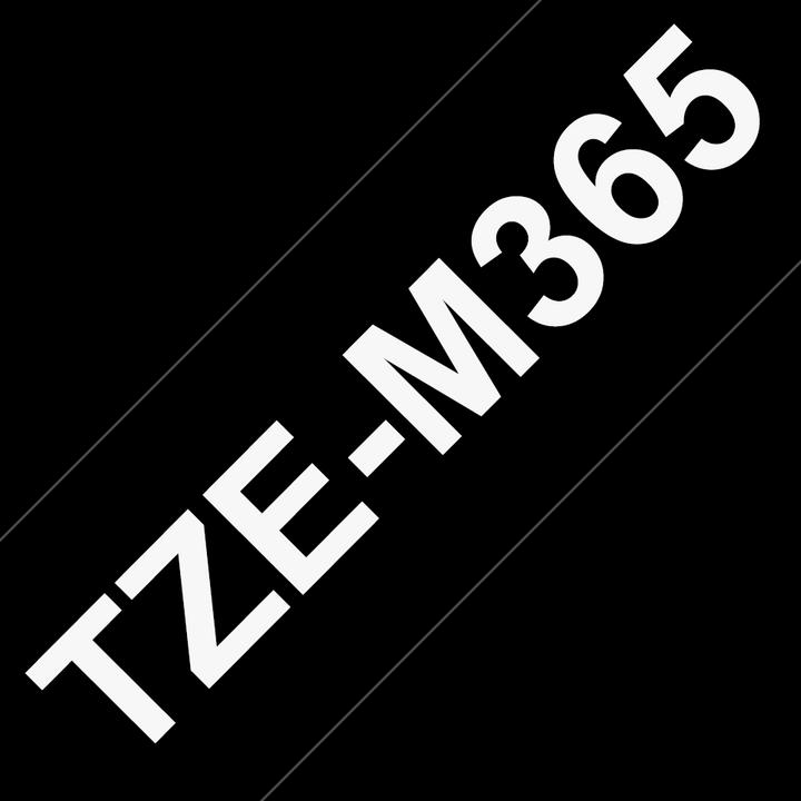 Immagine prodotto Brother TZe-M365 Opaco (3.60 cm, Nero)