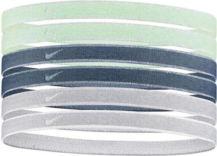 Nike Swoosh Sport Stirnbänder 6 Stk. Mint, Blau, Grau N1002008316OS