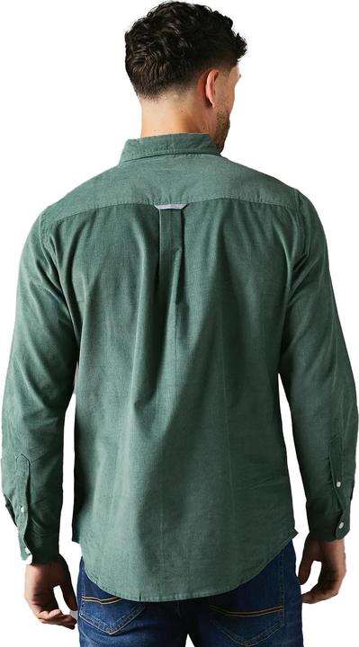 Actual product image Universal Textiles Mens Corduroy Long-Sleeved Shirt (XXL)