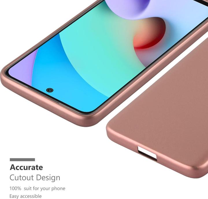 Produktbild Cadorabo TPU Matt Metallic Hülle (Xiaomi Redmi 10, Xiaomi Redmi Note 11)