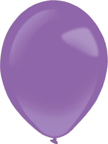 Actual product image Everts 100 Latex Balloons Decorator Standard New Purple 12 (1 x)