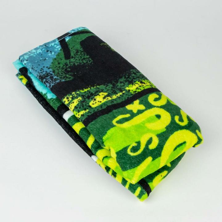 Actual product image Cerdá Minecraft Towel Premium Creeper 70 x 140 cm (70 x 140 cm)
