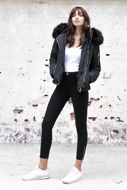 Image du produit Sixth June blouson à fourrure zippé (M)