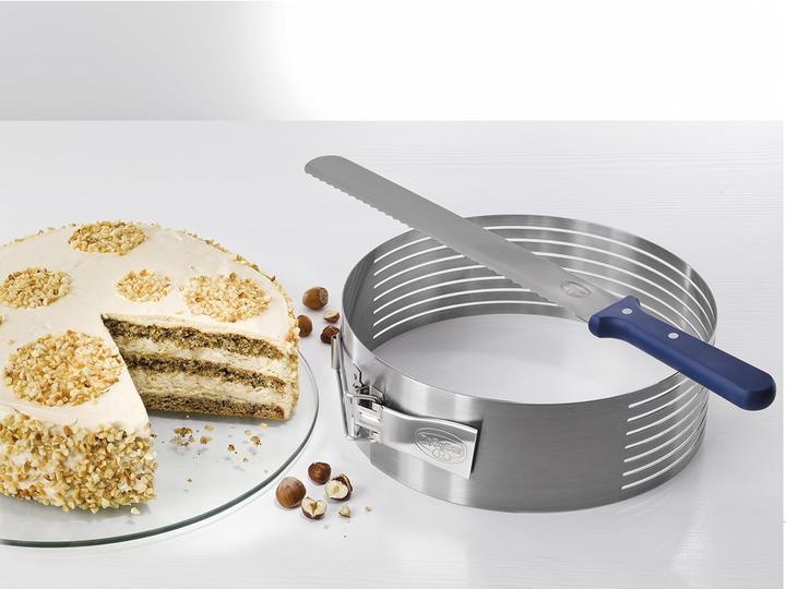 Produktbild Dr. Oetker Tortenboden-Schneidhilfe inkl. Tortenmesser