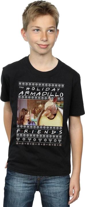 Actual product image Friends Boys Fair Isle Holiday Armadillo T-Shirt (116)