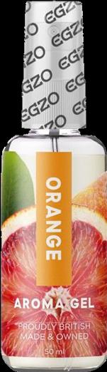 Produktbild Egzo Aroma Gel «Orange» 50ml aromatisches Gleitgel für köstlichen Oralsex (50 ml)