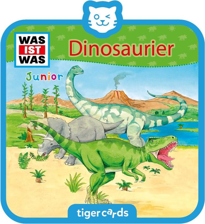 Immagine prodotto Tigermedia tigercard - WAS IST WAS Junior Dinosaurs (Tedesco)