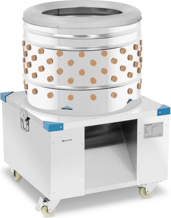 Produktbild Wiesenfield Rupfmaschine Hühner Geflügelrupfmaschine 1.500 W Gänse Enten Wachteln 360 kg/h