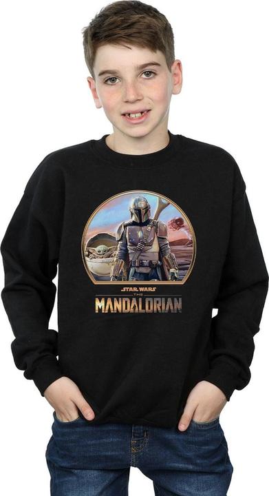 Immagine prodotto Star Wars The Mandalorian Mando And The Child Felpa Ragazzi (116)
