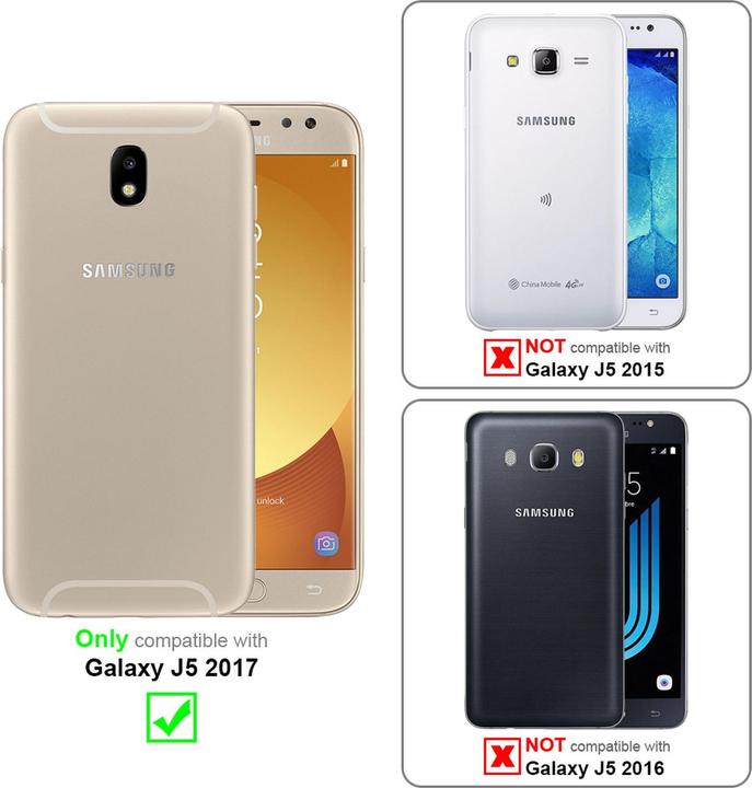 Image du produit Cadorabo Couverture look jeans Book (Samsung Galaxy J5 (2017))