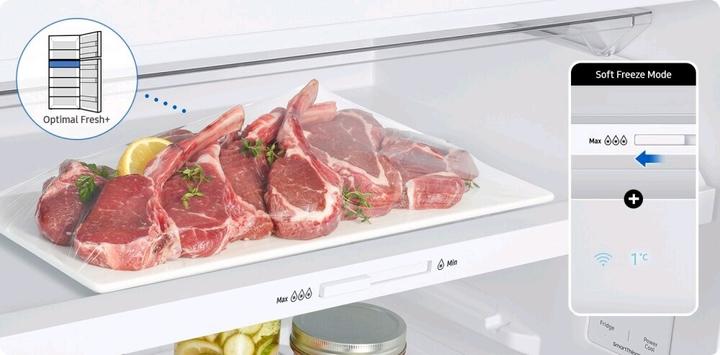 Actual product image Samsung RT31CG5624S9 Double Door EcoFlex AI Refrigerator (305 l)