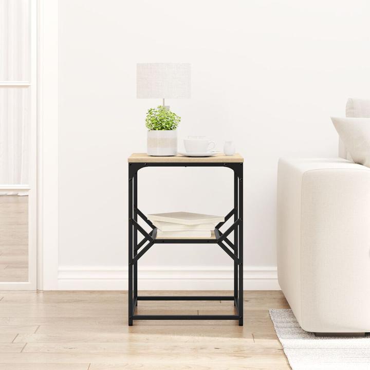 Immagine prodotto VidaXL Tavolino Sonoma oak 41x40x60 cm in materiale ligneo (41 x 40 x 60 cm)