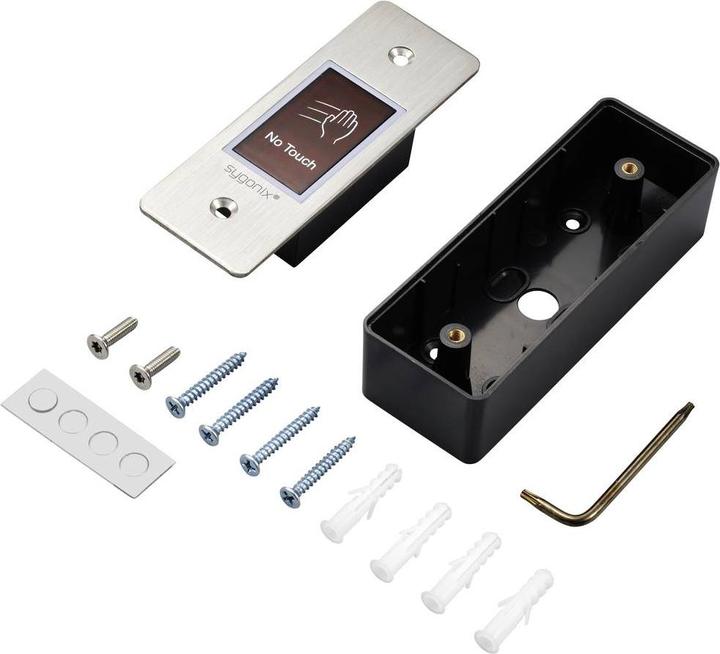 Image du produit Sygonix SY-6097870 Commande d'ouverture de porte encastrée, en saillie 12 V/DC, 24 V/DC (Porte de l'objet, Intérieur)