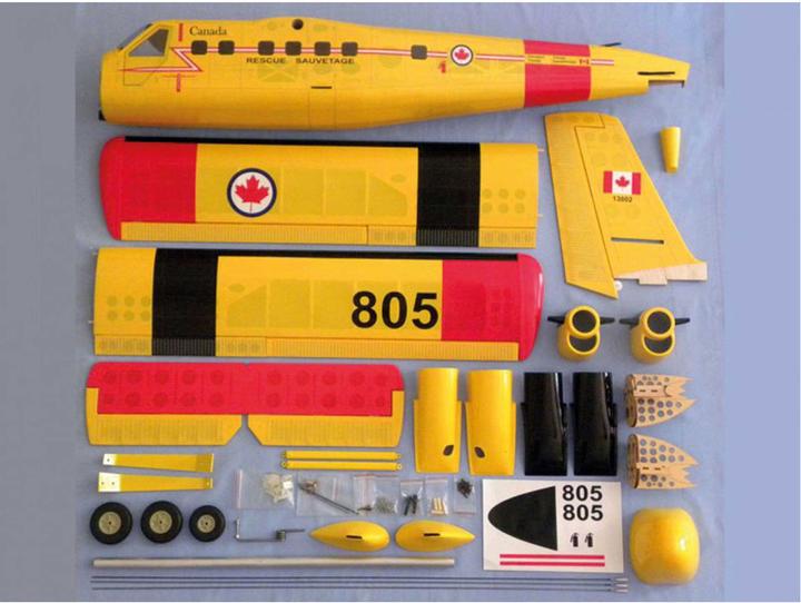 Produktbild Vq Models twin otter arf 2-motorig "canada" auch optional als wasserflugzeug