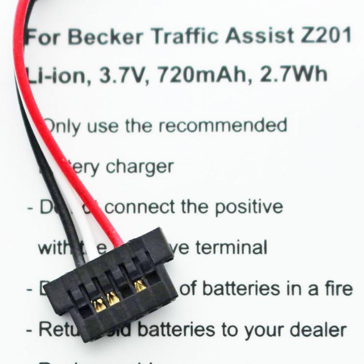 Produktbild Becker Akku Traffic Assist Z201, S30, 338937010150