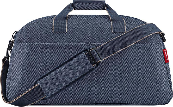 Produktbild reisenthel Reisetasche Overnighter Herringbone Dark Blue (45 l)