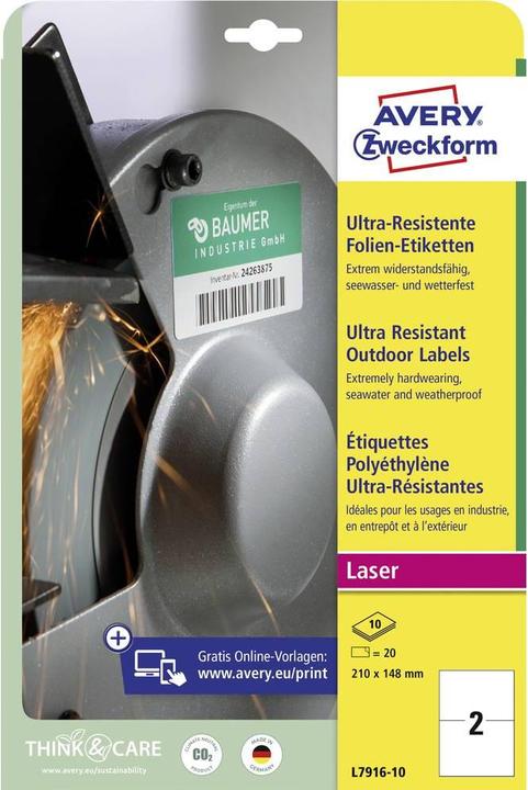 Produktbild Avery Ultra-robuste Folienetiketten