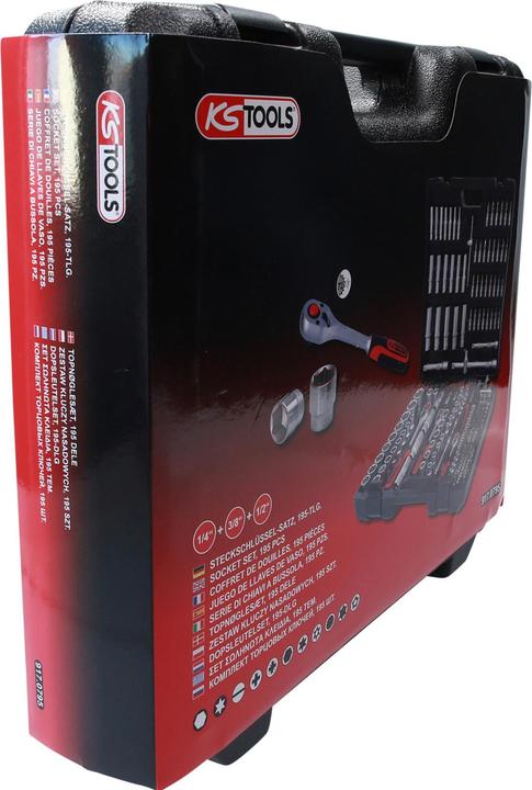 Actual product image KS Tools Socket wrench set (32 mm, 19 mm, 6 mm, 12 mm, 24 mm, 14 mm, 22 mm, 16 mm, 23 mm, 10 mm, 21 mm, 18 mm, 27 mm, 7 mm, 31 mm, 17 mm, 11 mm, 5 mm, 15 mm, 26 mm, 30 mm, 8 mm, 28 mm, 9 mm, 29 mm, 13 mm, 20 mm, 25 mm, 4 mm)