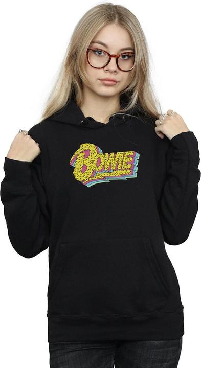 Produktbild David Bowie Moonlight 90s Logo Kapuzenpullover (XL)