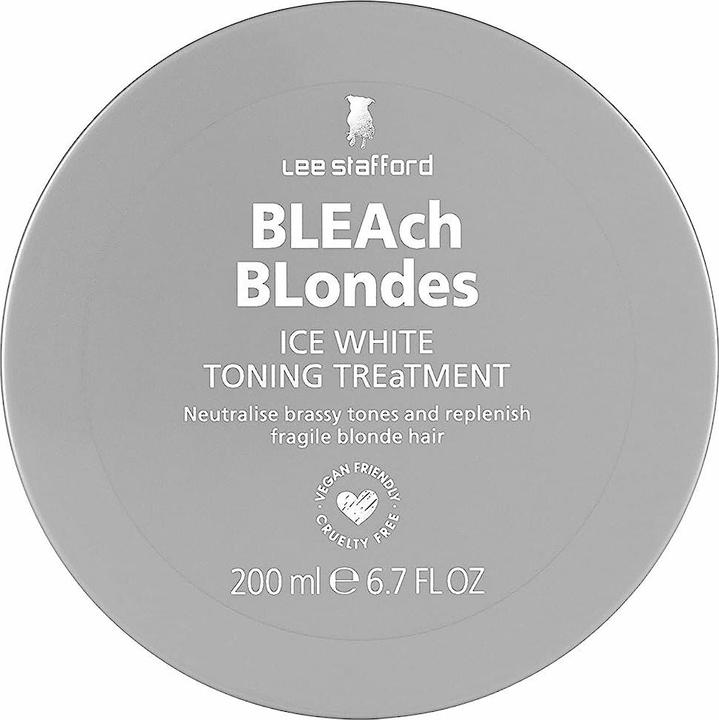 Produktbild Lee Stafford eachondes Ice White Toning Treatment - Mask for cooler shade ofond hair - 200ml (200 ml)