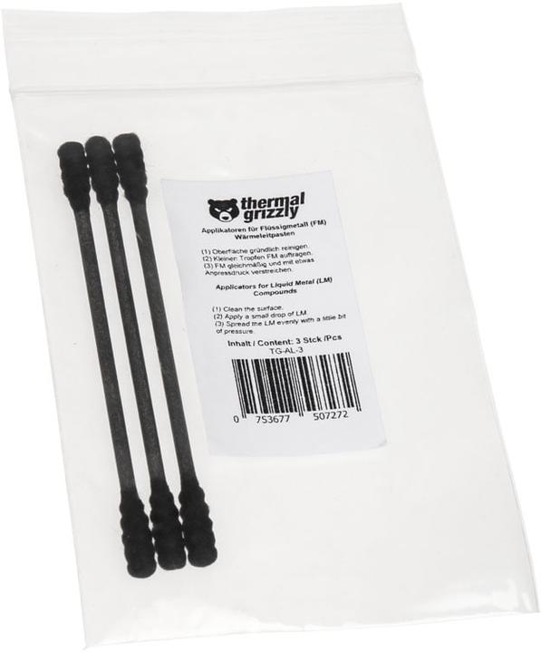 Productafbeelding Thermal Grizzly Applicators voor vloeibaar metaal thermische pasta's - 3 stuks (1 g)