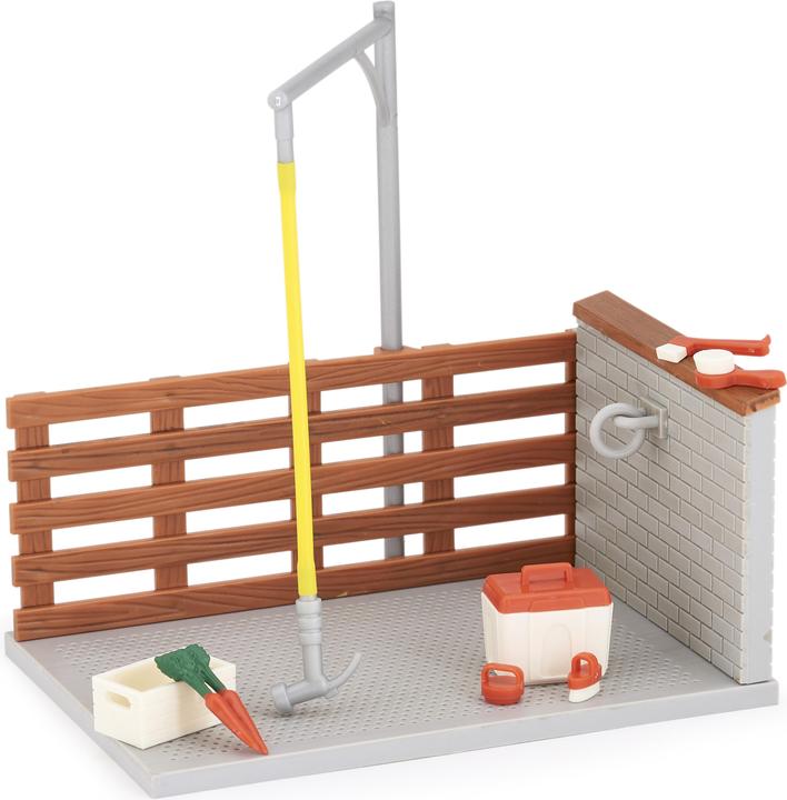 Image du produit Papo Station de lavage pour chevaux et accessoires
