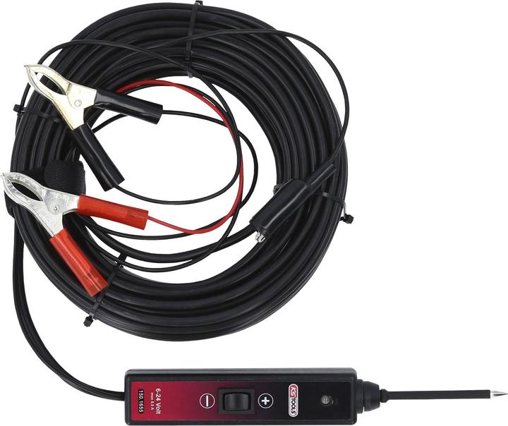 Produktbild KS Tools Funktionsprüflampe, 6 - 24 V DC, Kabellänge 25 m