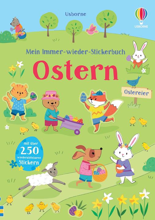 Mein Immer-wieder-Stickerbuch: Ostern (1 x, 24 x 17 cm)