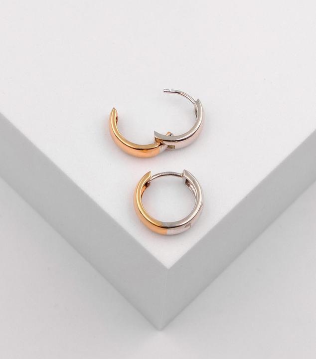 Actual product image Muau Creoles (750/18 K Gold)