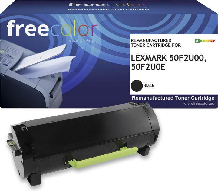 Produktbild Freecolor Für Lexmark MS510/610 HY bk (BK)