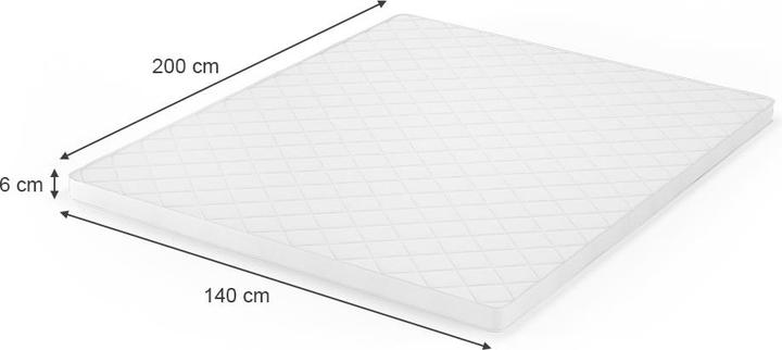 Produktbild VitaliSpa Top (140 x 200 x 6 cm)