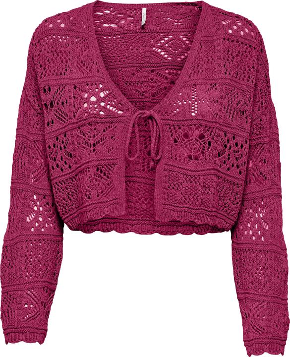 Only 7/8-ärmelige Strickjacke Strickjacke