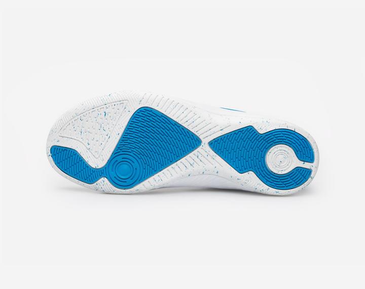 Image du produit Kipsta Kids' Futsal Trainers Eskudo 500 JR - Beige/Blue (38)