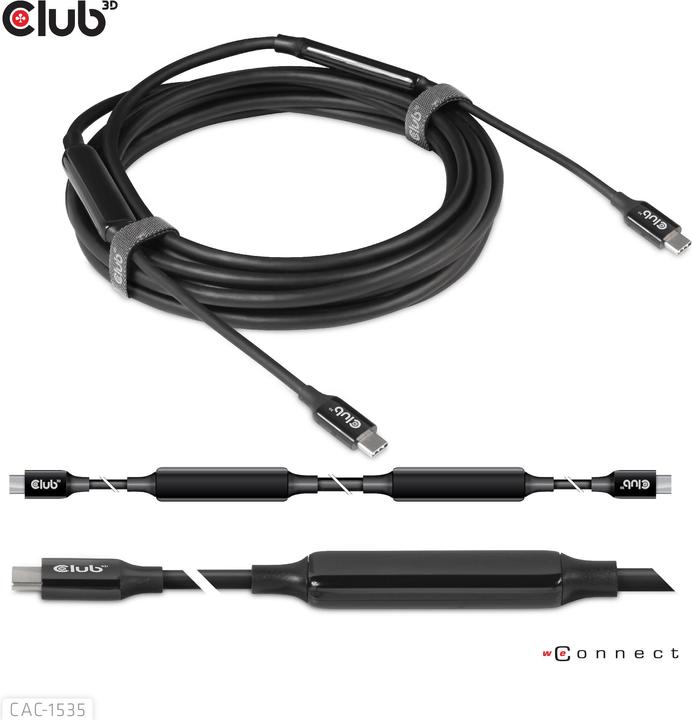 Actual product image Club 3D C - C (5.50 m, USB 3.2 Gen 2)