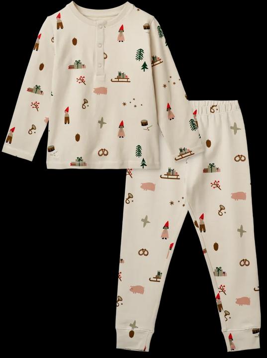 Produktbild Liewood Bio Pyjama Wilhelm Holiday Sandy (104)