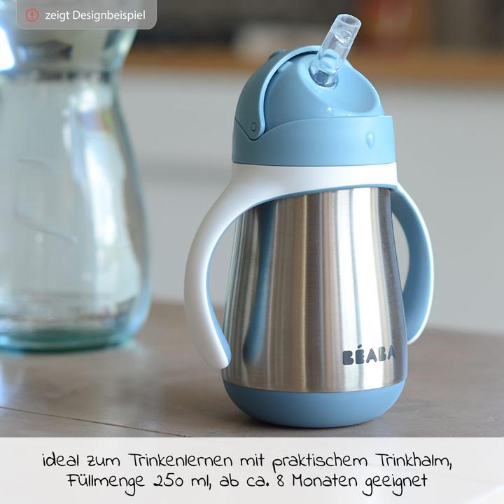Actual product image Beaba Straw Cup Inox