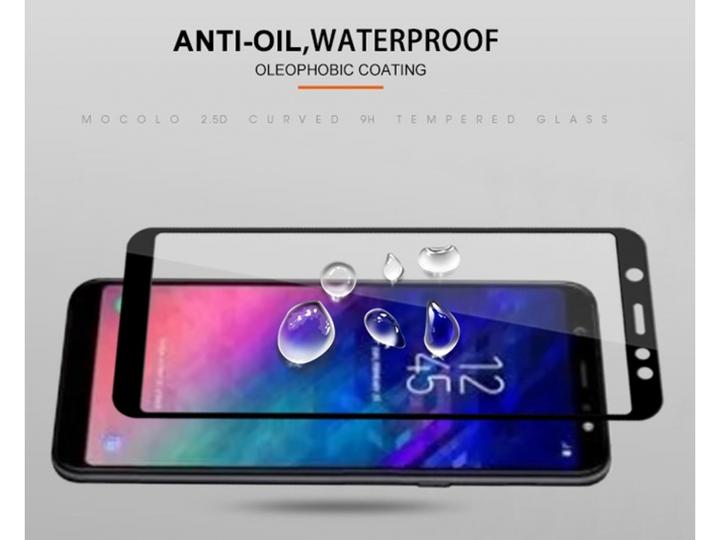 Produktbild Screenguard Samsung Galaxy A6 2018 Full Screen Panzerglas Schutzfolie 2.5D 9H (1 Stück, Samsung Galaxy J6 (2018))