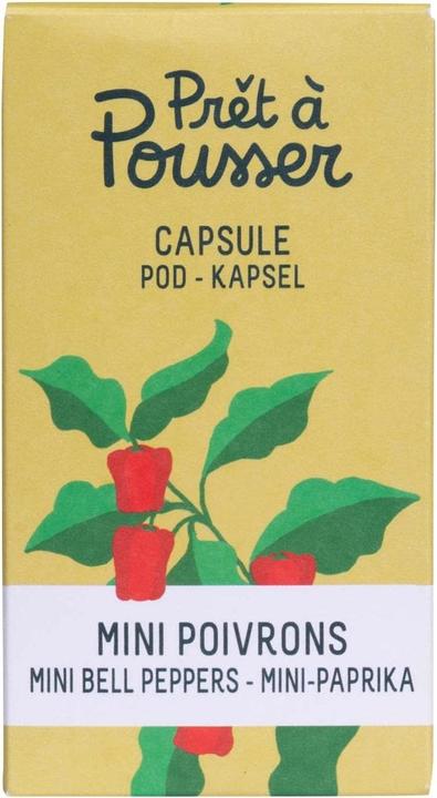 Prêt à Pousser Mini-Paprika (Gemüsesamen)