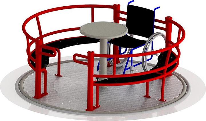 E. Beckmann Manège pour fauteuils roulants Inclusion