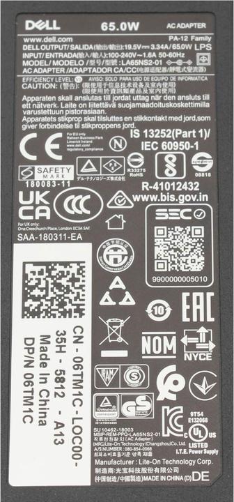 Produktbild Dell 6TM1C (65 W)