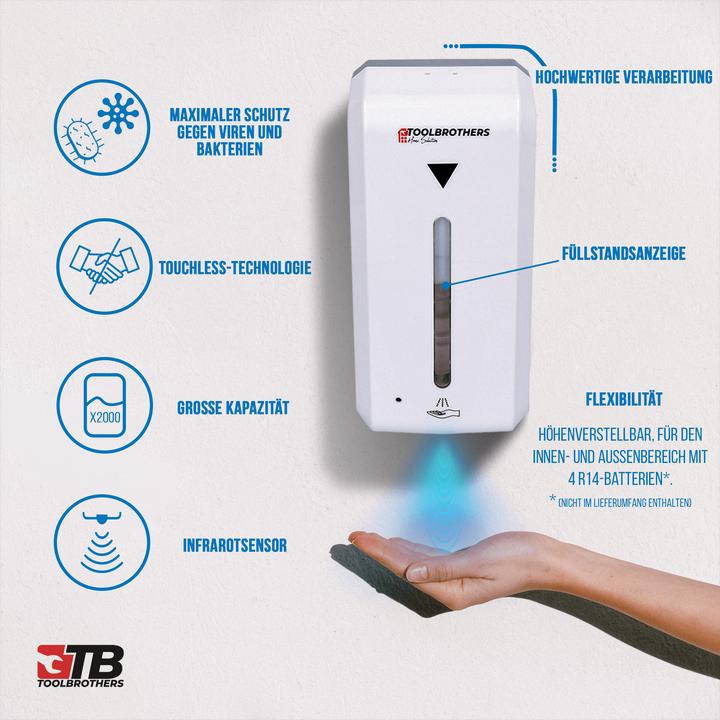 Immagine prodotto Tool Brothers Sensore per dispensatore automatico di disinfettante senza contatto Toolbrothers per montaggio a