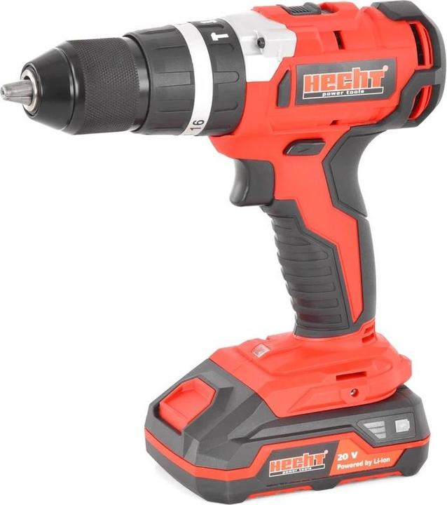 Actual product image Hecht 1289 Cordless drill screwdriver (Rechargeable battery operated)