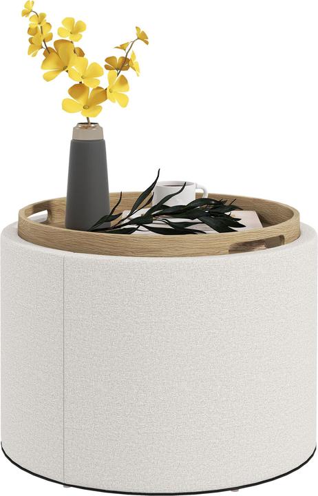 Homcom Tabouret rembourré