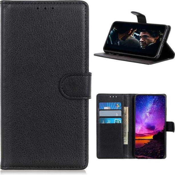 Actual product image MU Classic Litchi Leather Bookcover Series (LG K22)