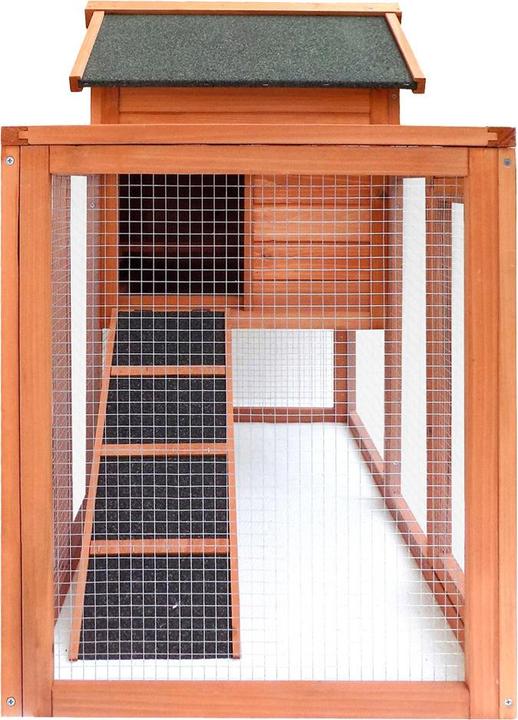 Produktbild Wiltec Hasenstall 1220x630x920mm Freilaufgehege Kaninchenkäfig Kleintierstall